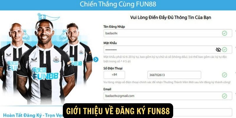 Hướng dẫn Đăng ký Fun88 - Khám Phá Cách Tham Gia Trò Chơi Thú Vị